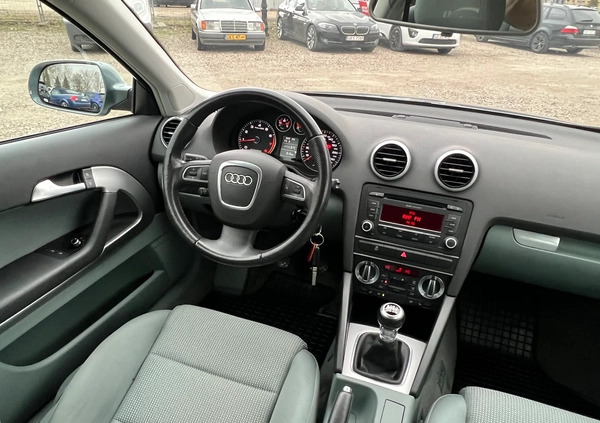 Audi A3 cena 32900 przebieg: 135000, rok produkcji 2011 z Tolkmicko małe 277